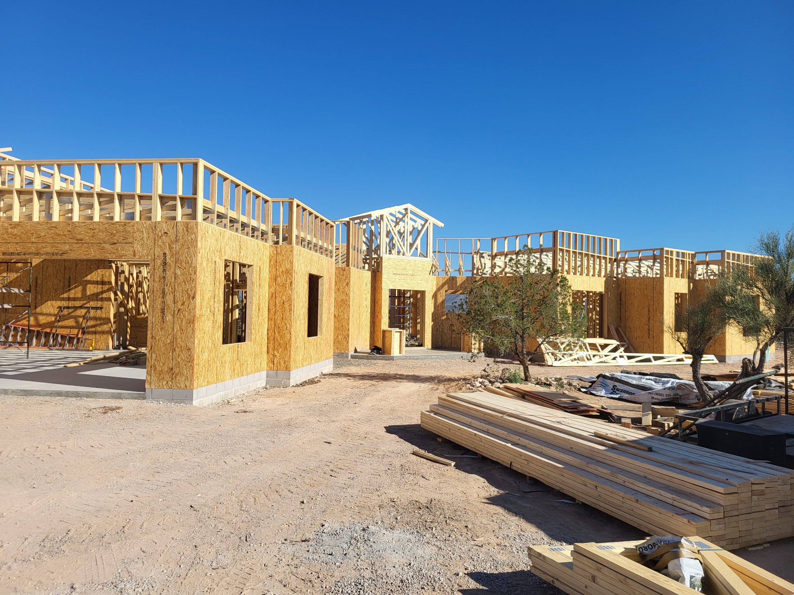 BNW Construction home framing Verde Valley